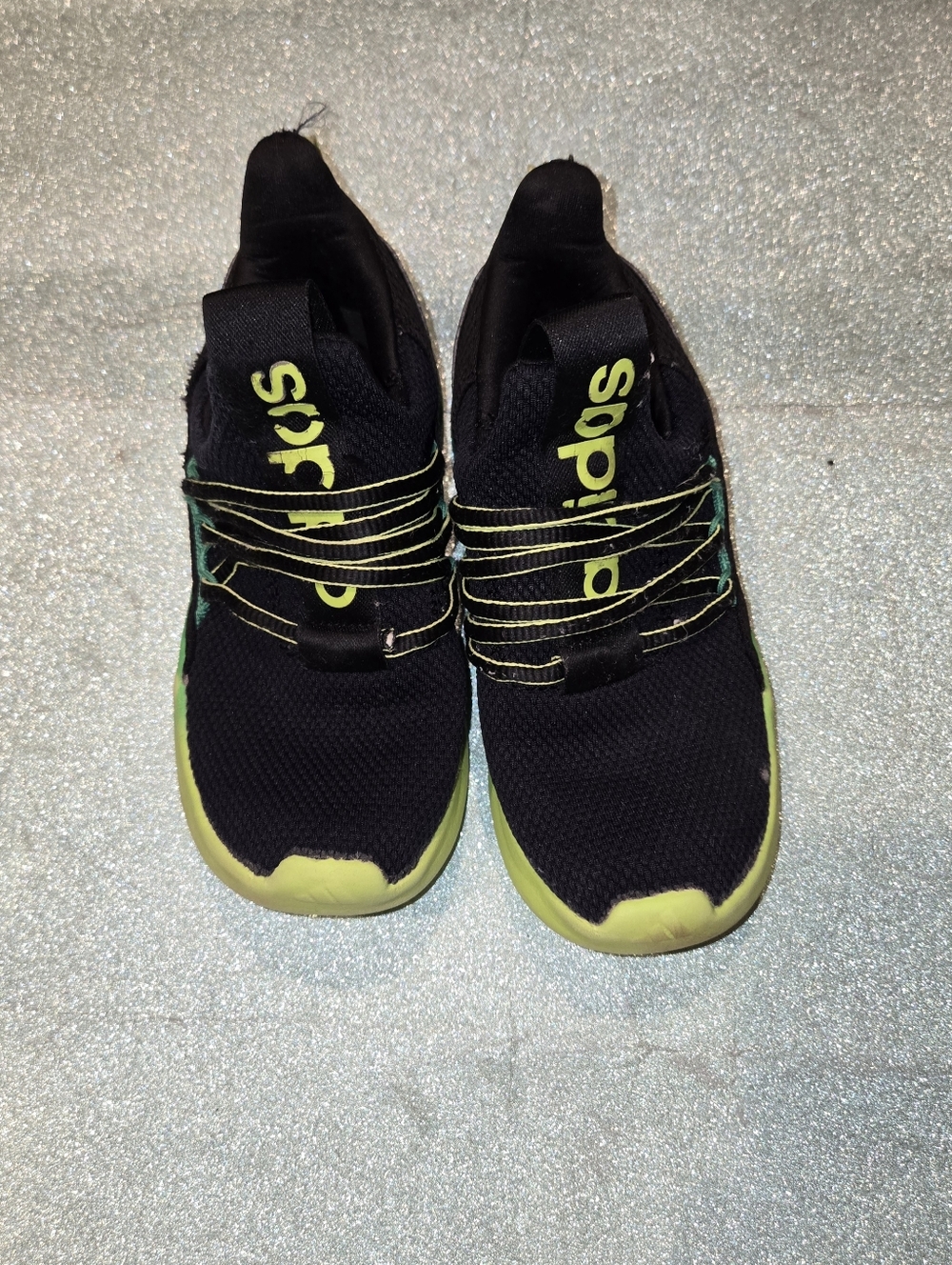 Preowned Good Condition Boys Adidas Athlethic Sneakers Size-1